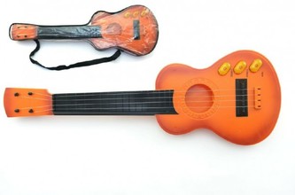 Kytara plast 56cm na baterie v tašce