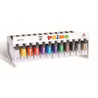 DISPLAY akrylových barev PRIMO, 120ks x 18ml