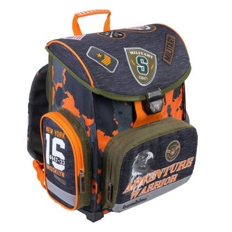 Tornister szkolny Premium 14\" Military