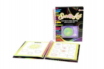 Blok škrabací obrázek s inspirem 18x22cm