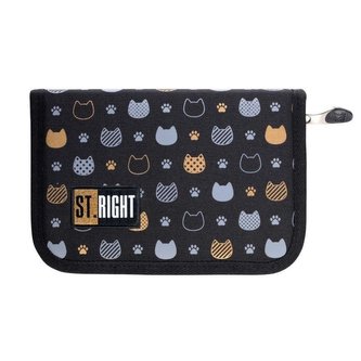 Piórnik dwuklapkowy bez wyposażenia Zlote Kotki