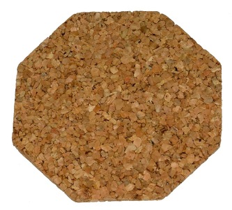 Korkové prostírání 6ks šestihran 9,6 cm