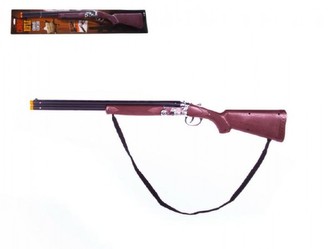 Pistole/Puška western 68cm na baterie 2xAA se zvukem na kartě