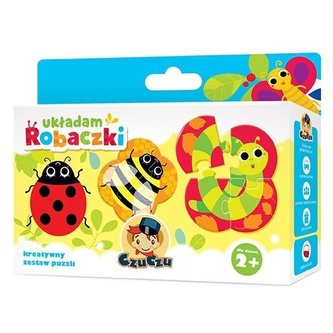 Puzzle Układam Robaczki