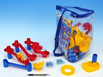 Kuličková dráha 46ks v ruksaku