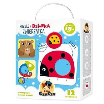 Puzzle z dziurką - Zwierzątka
