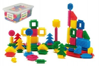 Kostky ježci  v plastovém boxu Wader