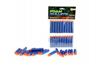 Náhradní pěnové náboje do pistole Black Series 20ks v sáčku