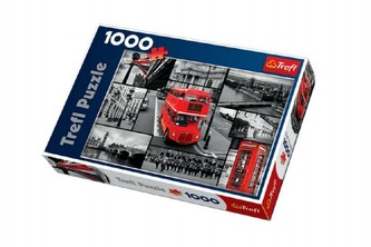Puzzle Londýn koláž 1000 dílků 68x48cm v krabici