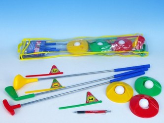 Golf sada kov/plast 66cm 3ks v tašce