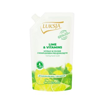 Luksja tekuté mýdlo náhrada Lime & vitamins 400 ml