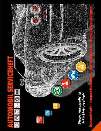 AUTOMOBIL SERVICEHEFT KFZ Scheckheft Inspektionsheft Wartungsheft Service Leistungen