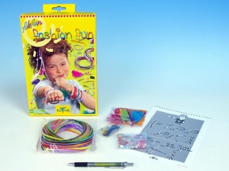 (C) Zaplétací provázky Fashion fun s doplňky v krabici