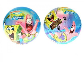 Míč Sponge Bob & Patrick 14cm v síťce 10m+