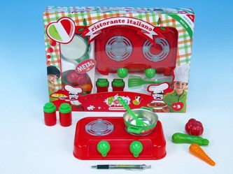 Vařič 22cm s doplňky plast v krabici 40x30x7cm