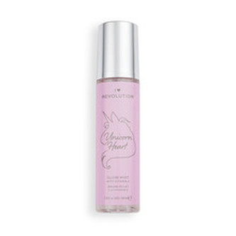 I Heart Revolution Třpytivá fixační mlha na make-up Unicorn Heart (Glow Mist) 100 ml woman