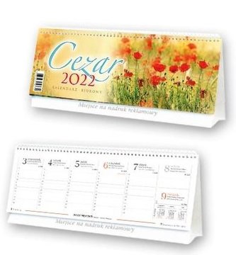 Kalendarz 2022 Biurowy Cezar BF1
