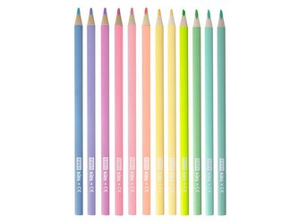 Pastelky EASY PASTEL trojhranné 12ks