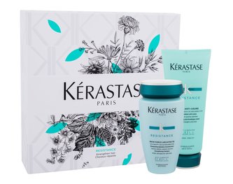 Kérastase Résistance šampon Resistance Bain Force Architecte Strengthenig Shampoo 250 ml + krém na vlasy Resistance Ciment Anti-Usure Strengthening Anti-Breakage Cream 200 ml