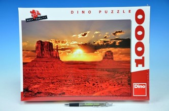 Puzzle Monument Valley, Arizona 66x47cm 1000 dílků v krabici