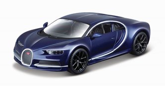 Bburago 1:32 Plus Bugatti Chiron Blue