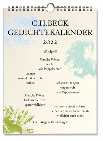 C.H. Beck Gedichtekalender 2022