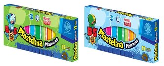 Plastelina BS 12 kolorów ASTRA