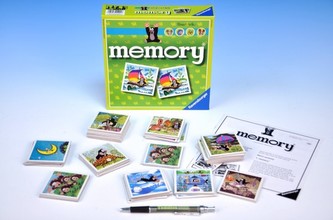 Pexeso Krtek kartonové 36 párů v krabici od 24 měsíců