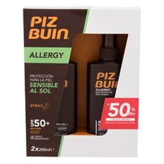 PIZ BUIN Allergy spray na opalování Allergy Sun Sensitive Skin Spray SPF50+ 2 x 200 ml