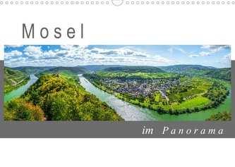 Mosel im Panorama (Wandkalender 2022 DIN A3 quer)