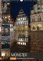 Münster - Impressionen bei Nacht (Wandkalender 2022 DIN A3 hoch)