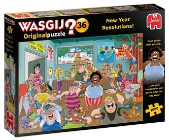 Puzzle 1000 Wasgij Postanowienia noworoczne G3