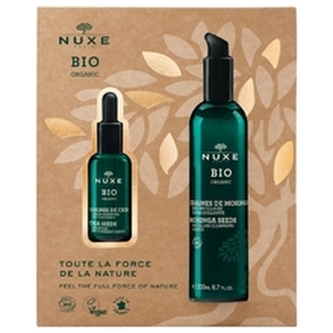NUXE Bio Organic pleťové sérum Bio Organic Chia Seeds Essential Antioxidant Serum 30 ml + micelární voda Bio Organic Moringa Seeds Micellar Cleansing Water 200 ml