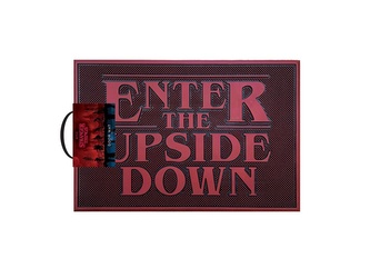Gumová rohožka Stranger Things: Enter The Upside Down (60 x 40 cm) červená