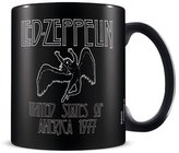 Keramický hrnek Led Zeppelin: Icarus (objem 315 ml) černý
