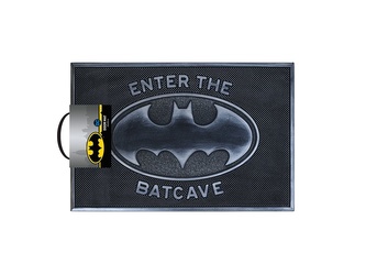 Gumová rohožka Batman: Enter The Bacave (60 x 40 cm) šedá