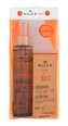 NUXE Sun opalovací olej na tělo a obličej Sun Tanning Oil SPF30 150 ml + opalovací krém na obličej Sun Delicious Cream SPF30 50 ml + kosmetická taštička