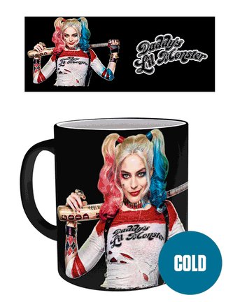 Keramický hrnek DC Comics|Suicide Squad: Daddy's Lil Monster (objem 300 ml) černý