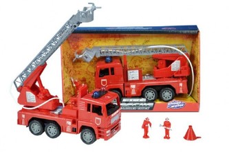 Auto hasiči plast na setrvačník 25cm v krabici