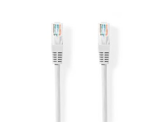 Kabel UTP 1x RJ45 - 1x RJ45 Cat5e 15m WHITE NEDIS CCGT85100WT150