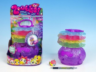 Zoobles Spring to Life přenášedlo plast na kartě