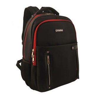 CRONO Batoh pro notebook Dakota/ 15,6\"/ černý + červený