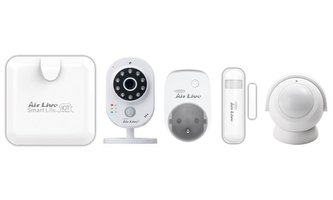 AirLive SmartLife SuperKit Plus (gateway, multisenzor, PIR, SmartPlug, 3MP kamera), Z-wave, čeština