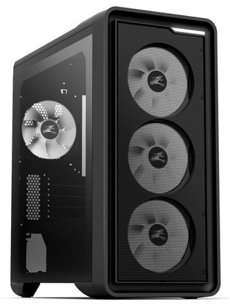 Zalman skříň M3 Plus / Mini tower / Micro ATX / USB 3.0 / USB 2.0 / průhledná bočnice