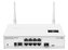 MikroTik RouterBOARD CRS109-8G-1S-2HnD-IN with Ath.AR9344, 128MB, 8xGLAN, 1xSFP, 802.11b/g/n, OS L5, LCDpan, case, PSU