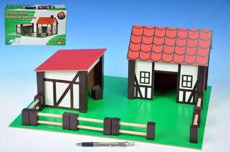 Farma dřevo 48x40cm 28ks v krabici