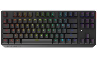 SPC Gear klávesnice GK630K Tournament / mechanická / Kailh Red / RGB podsvícení / kompaktní / US layout / USB