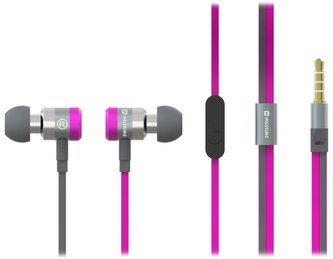 Swissten Sluchátka Earbuds Superbass Ys900 Růžové