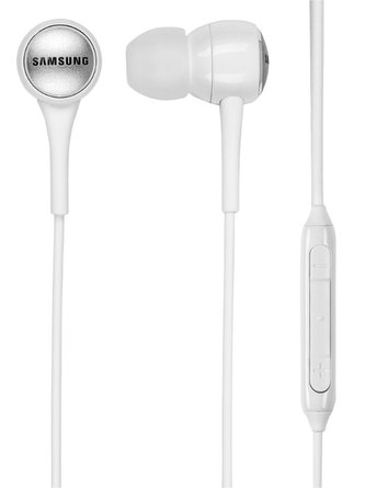 Samsung sluchátka EO-IG935BWE s ovládáním HF a hlasitosti, In-ear  - bílé
