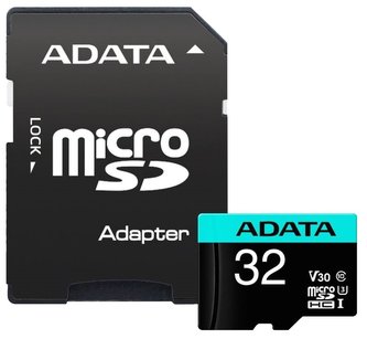ADATA Premier Pro 32GB microSDHC / UHS-I I3 V30S CLASS10 / + adaptér